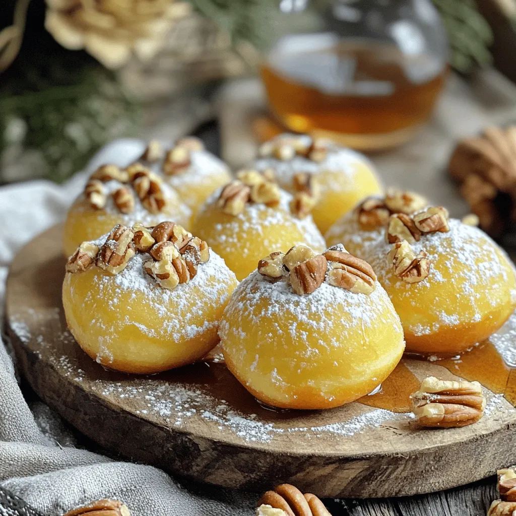 Maple Pecan Donut Holes Irresistible Sweet Treat