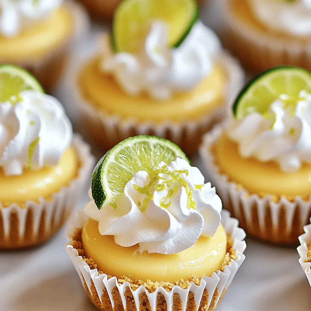 Mini Key Lime Cheesecakes Divine and Easy Recipe