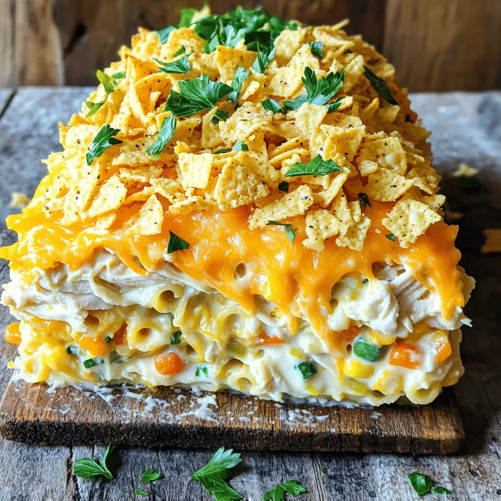 Chicken Ranch Casserole Flavorful Dinner Delight