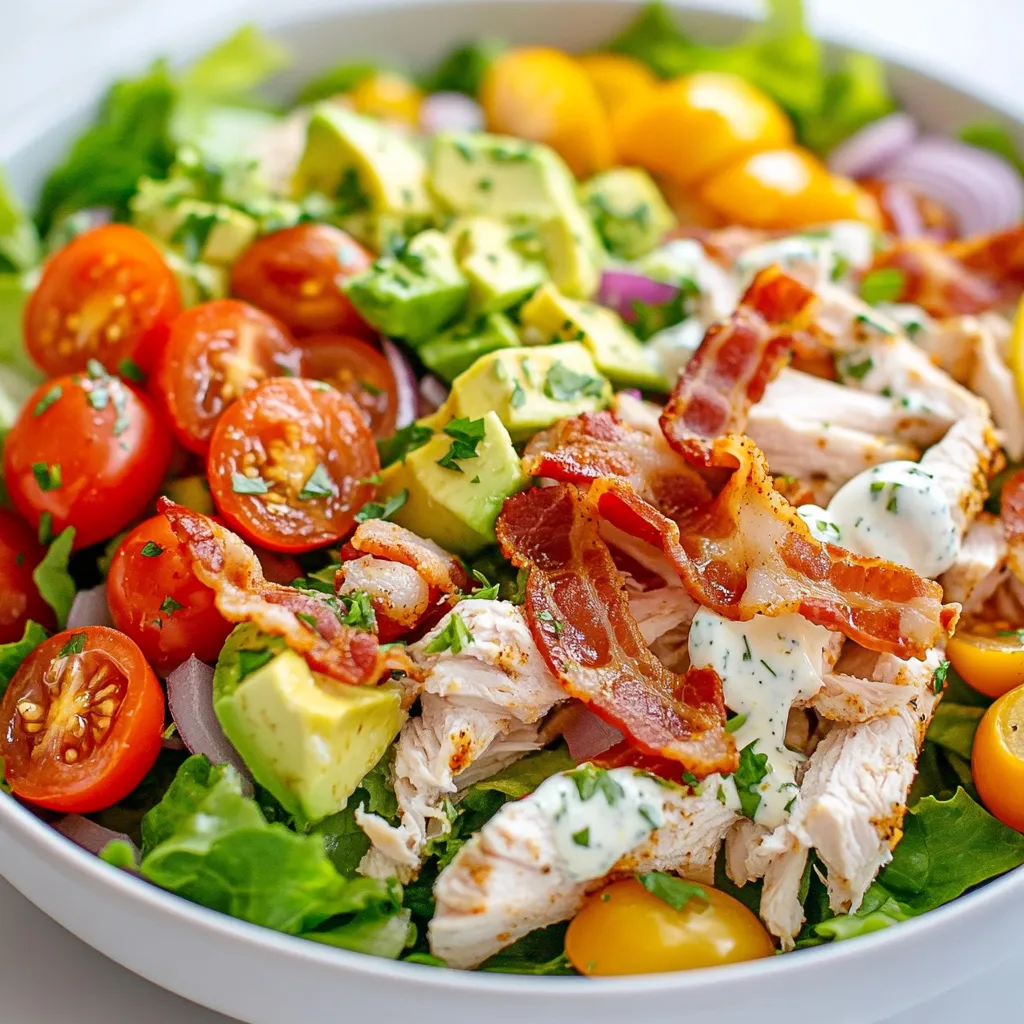 BLT Chicken Salad Fresh and Flavorful Delight