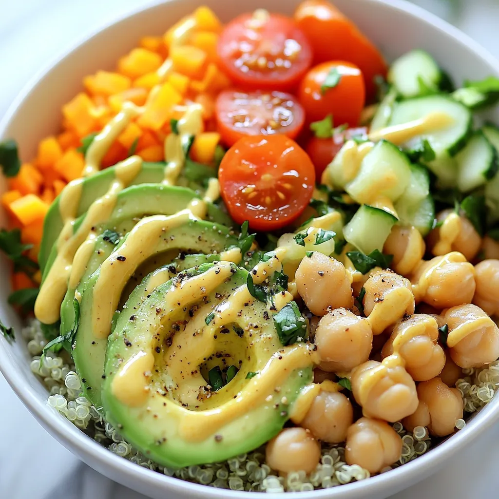 Quick Vegan Buddha Bowl for a Healthy Meal Boost