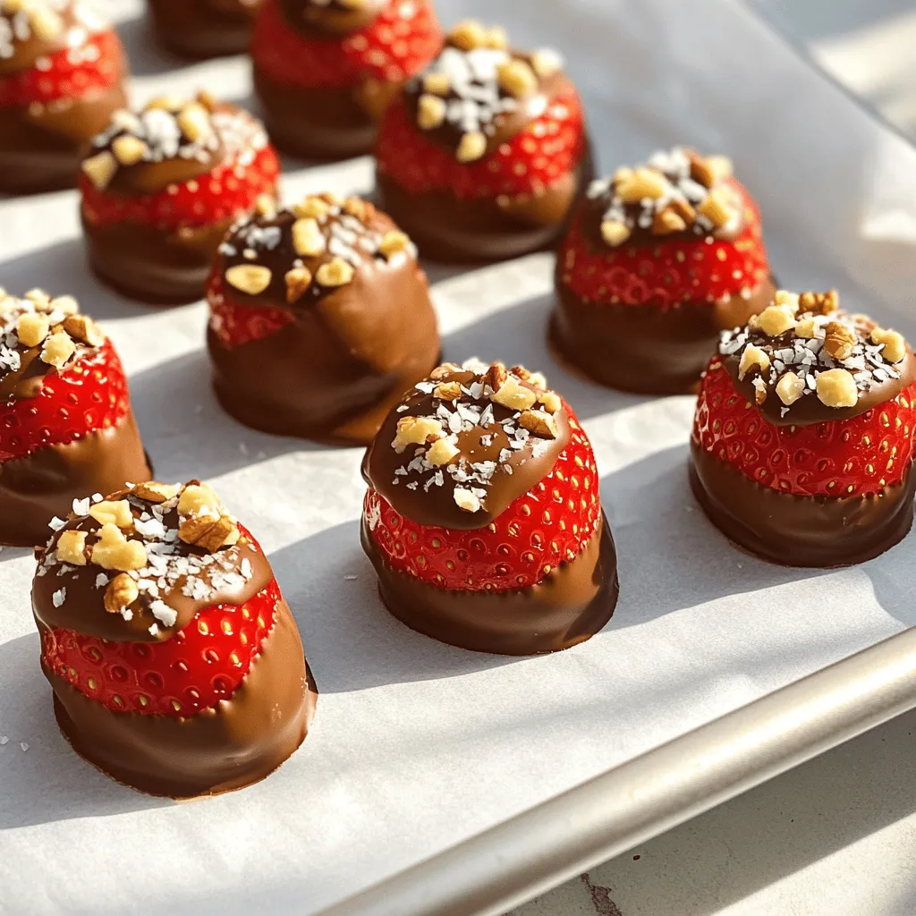 Chocolate Covered Strawberry Bites Simple and Sweet Treat