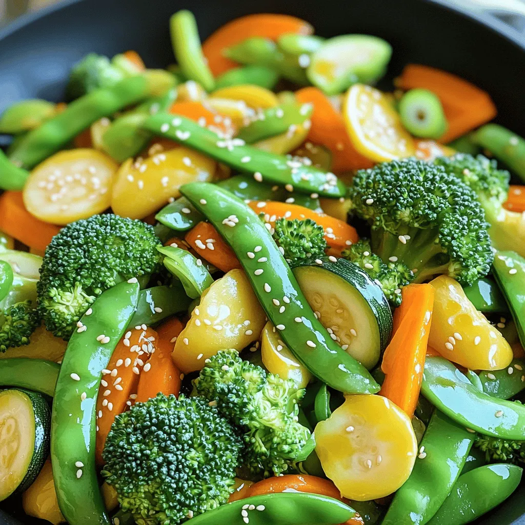 Easy Vegetable Stir-Fry Flavorful and Quick Recipe