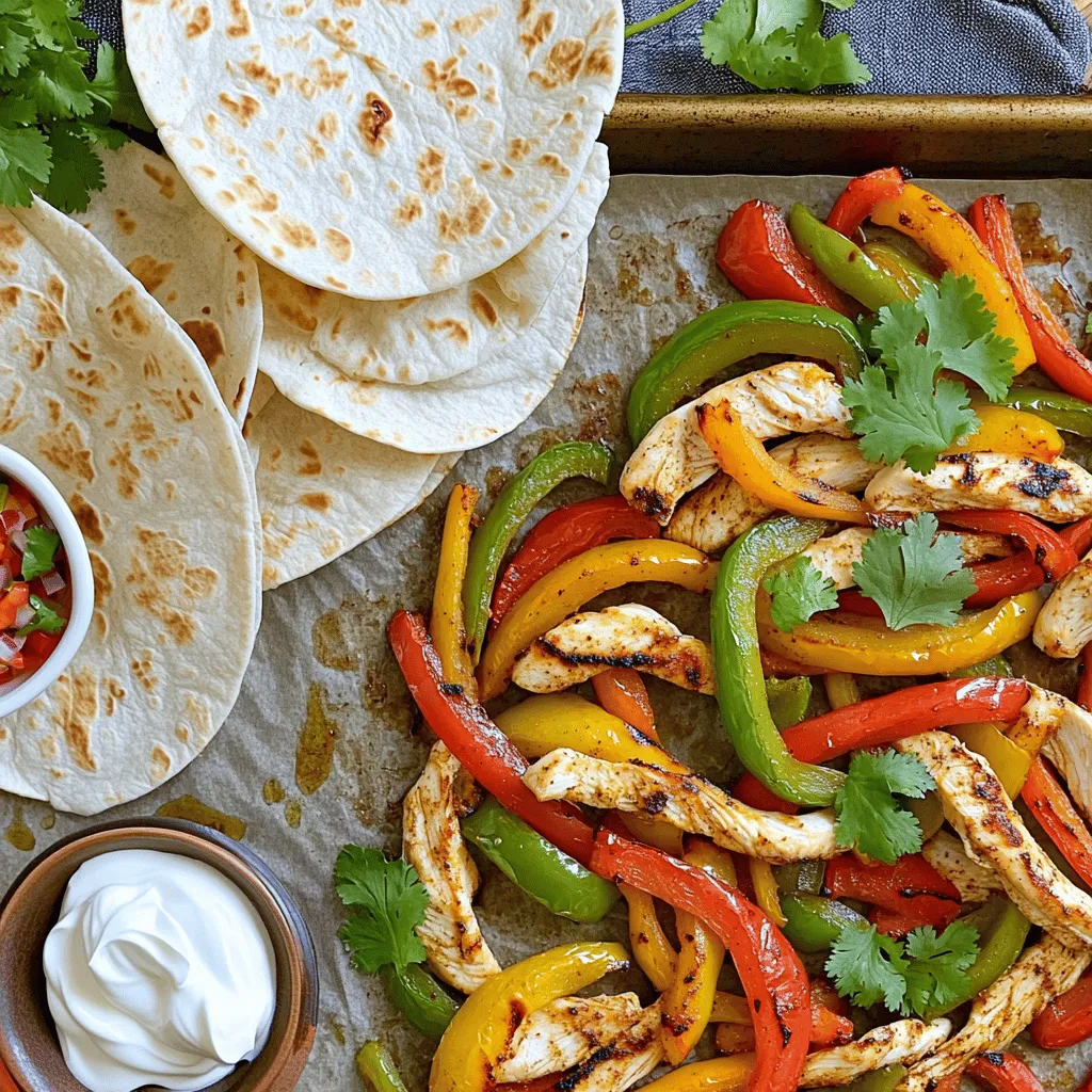 Oven-Baked Chicken Fajitas Healthy and Flavorful Meal