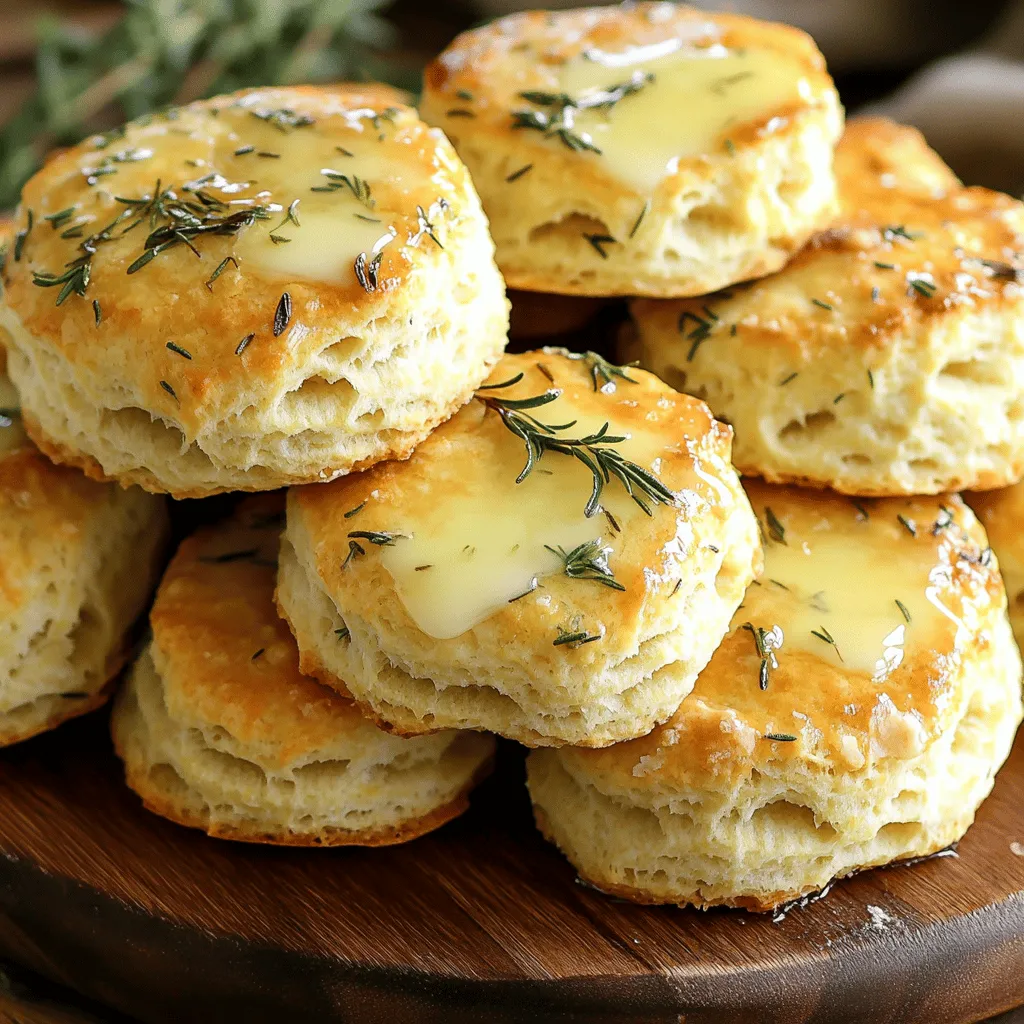 Buttery Herb Drop Biscuits Savory and Simple Treat