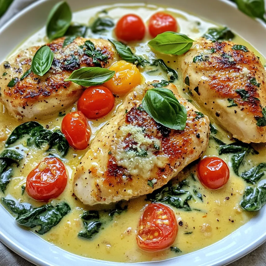 Creamy Garlic Tuscan Chicken Easy and Flavorful Meal