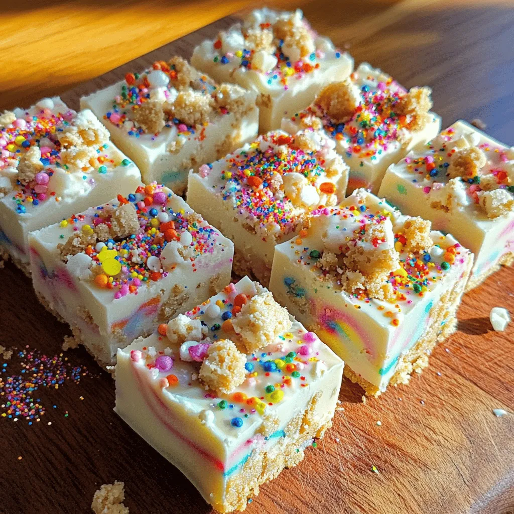 Birthday Cake Fudge Delightful and Easy Dessert Recipe
