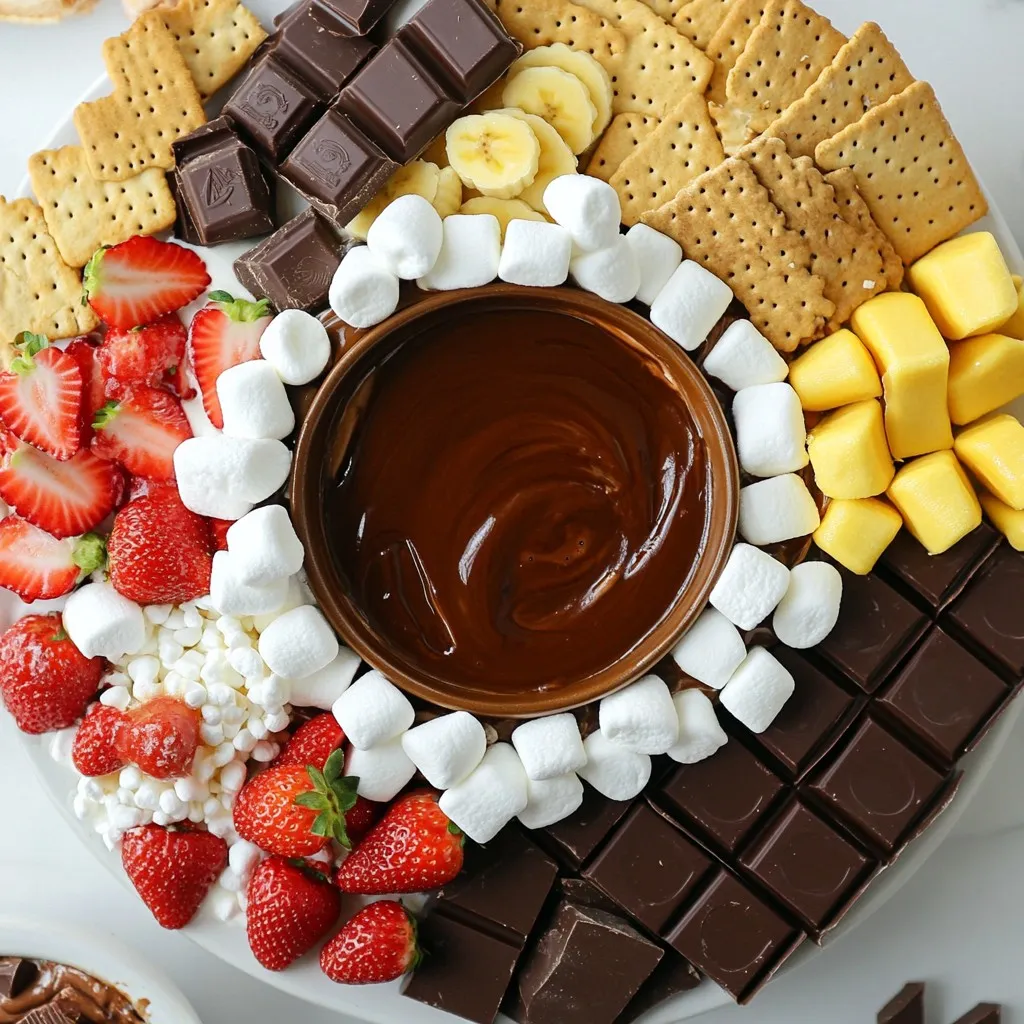 Hot Chocolate Charcuterie Board Indulgent Delight