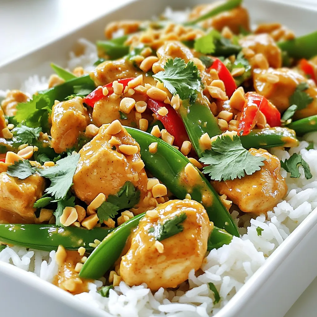 Thai Peanut Chicken Better Than Takeout Delight