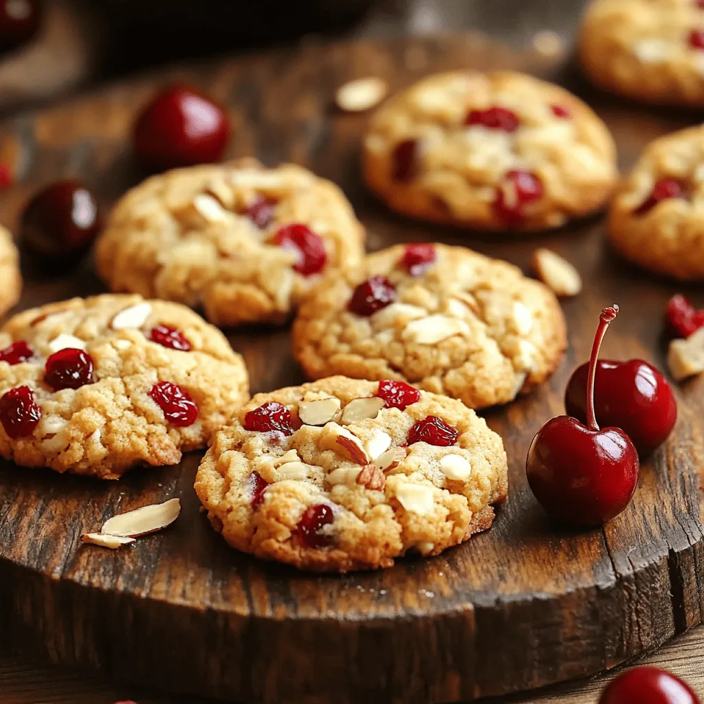Cherry Almond Breakfast Cookies Irresistible and Tasty