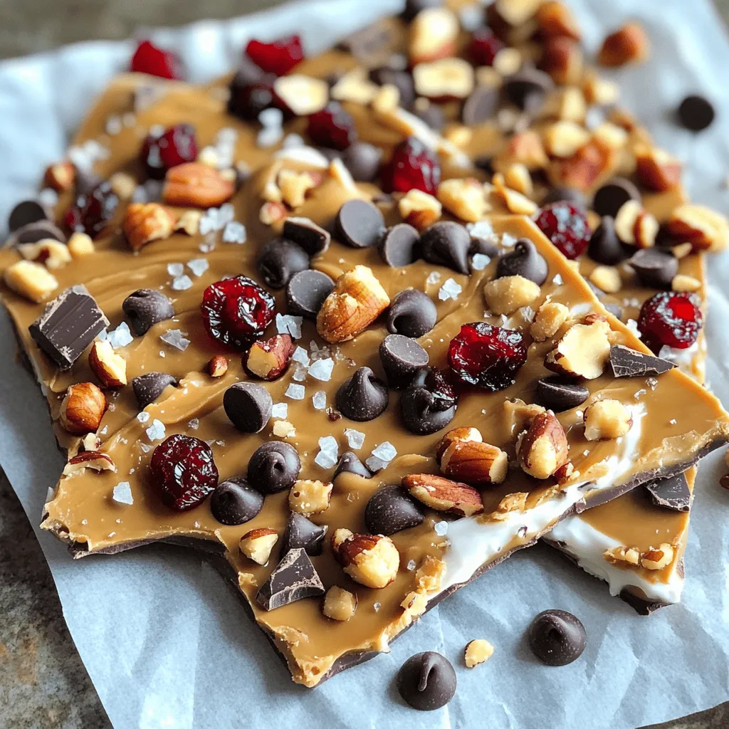 Peanut Butter Chocolate Yogurt Bark Delicious Treat