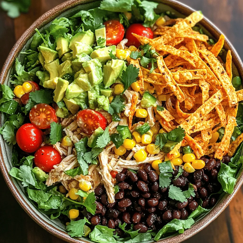 Southwest Chicken Salad Flavorful and Fresh Delight