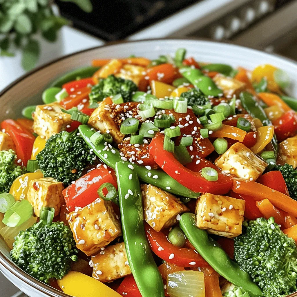 Chili Crisp Tofu Stir Fry Quick and Tasty Delight