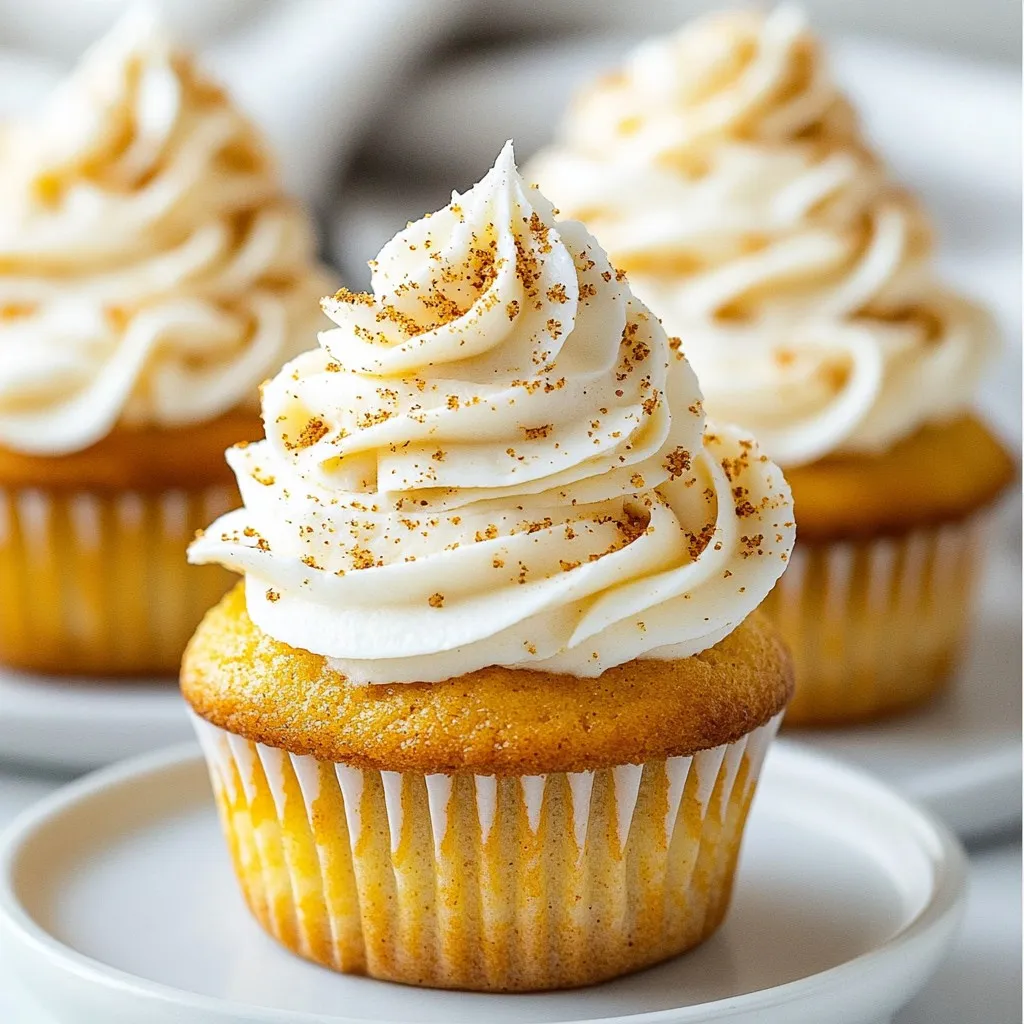 Pumpkin Spice Latte Cupcakes Irresistible Fall Treat