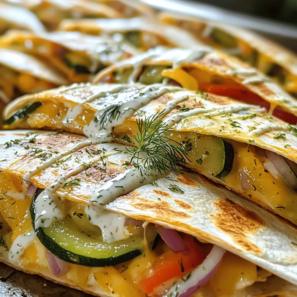 Pickle Ranch Veggie Quesadillas Tasty and Simple Meal