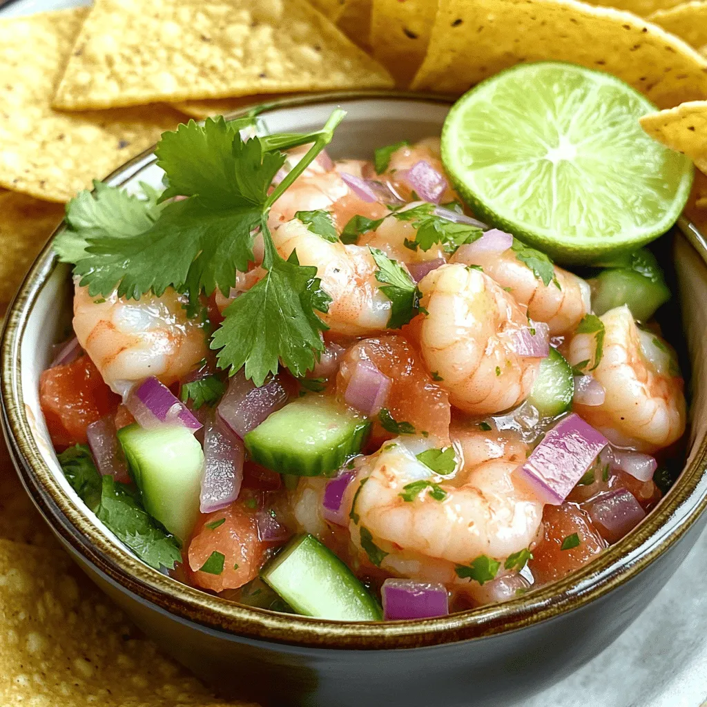 Easy Shrimp Ceviche Fresh and Flavorful Delight