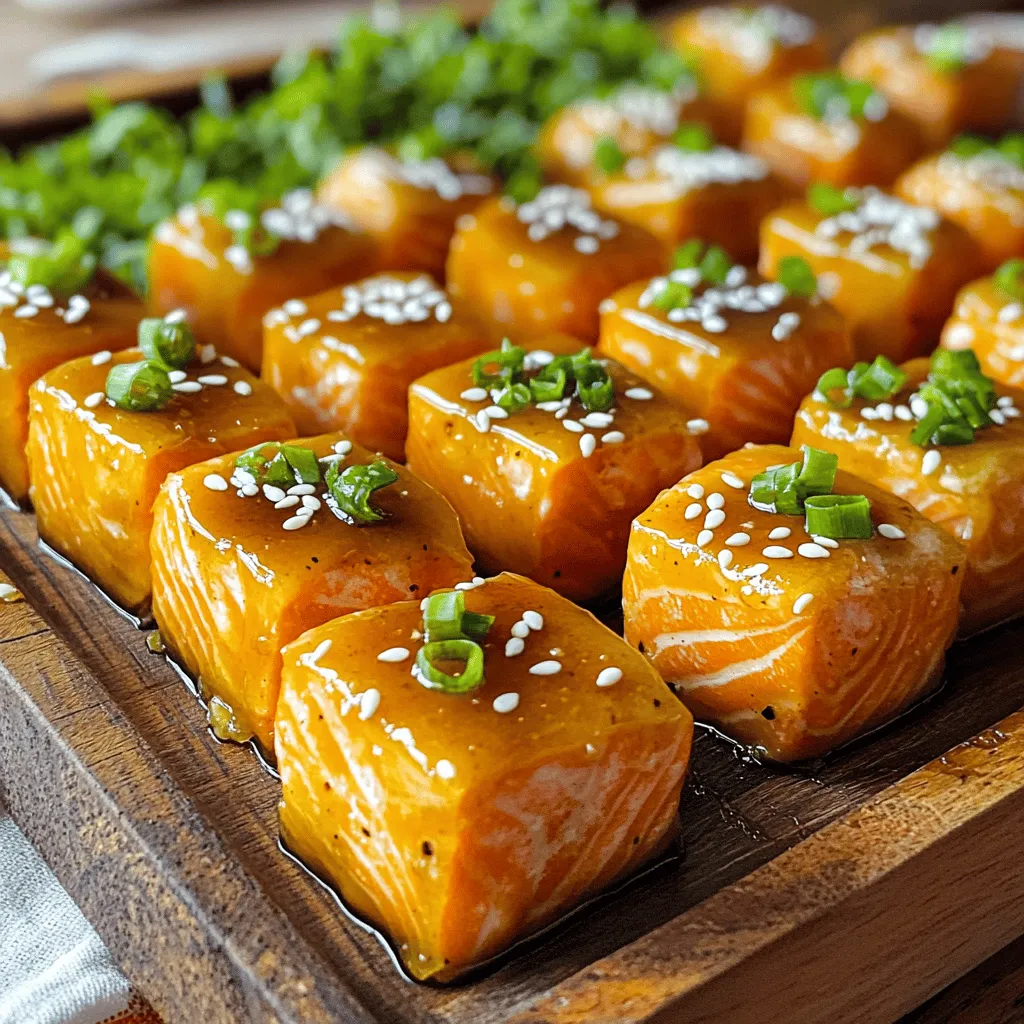 Maple Glazed Salmon Bites Flavorful and Easy Recipe