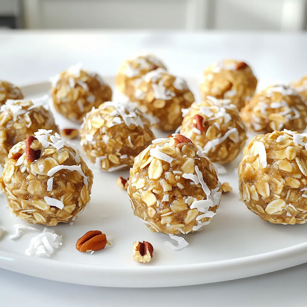 No-Bake Maple Pecan Energy Bites Simple Snack Idea