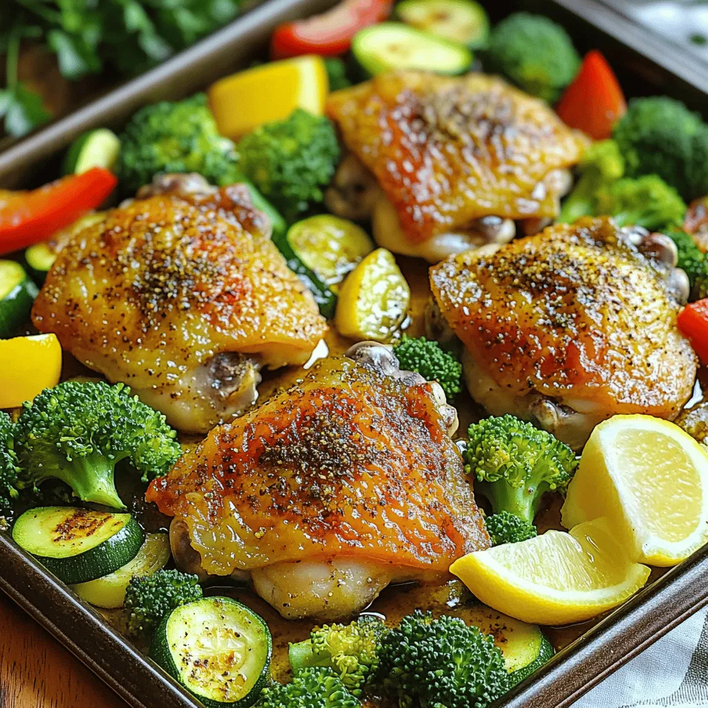 Easy Sheet Pan Chicken and Veggies Flavorful Meal