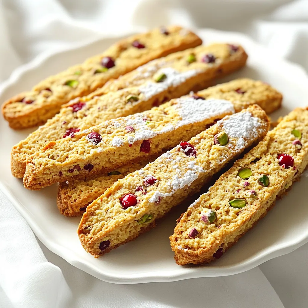 Cranberry Pistachio Biscotti Irresistible Treat Recipe