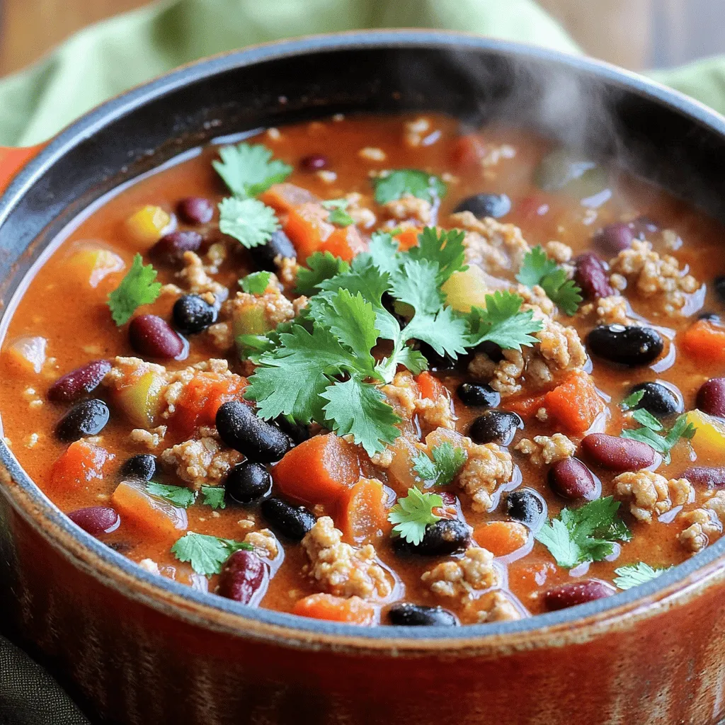 Healthy Turkey Chili Packed with Flavor and Nutrition