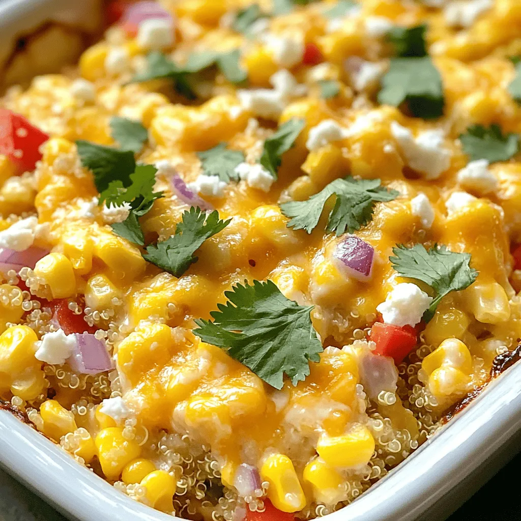 Mexican Street Corn Casserole Flavorful and Easy Dish