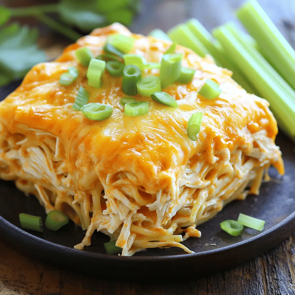 Buffalo Chicken Pasta Bake Savory and Satisfying Dish