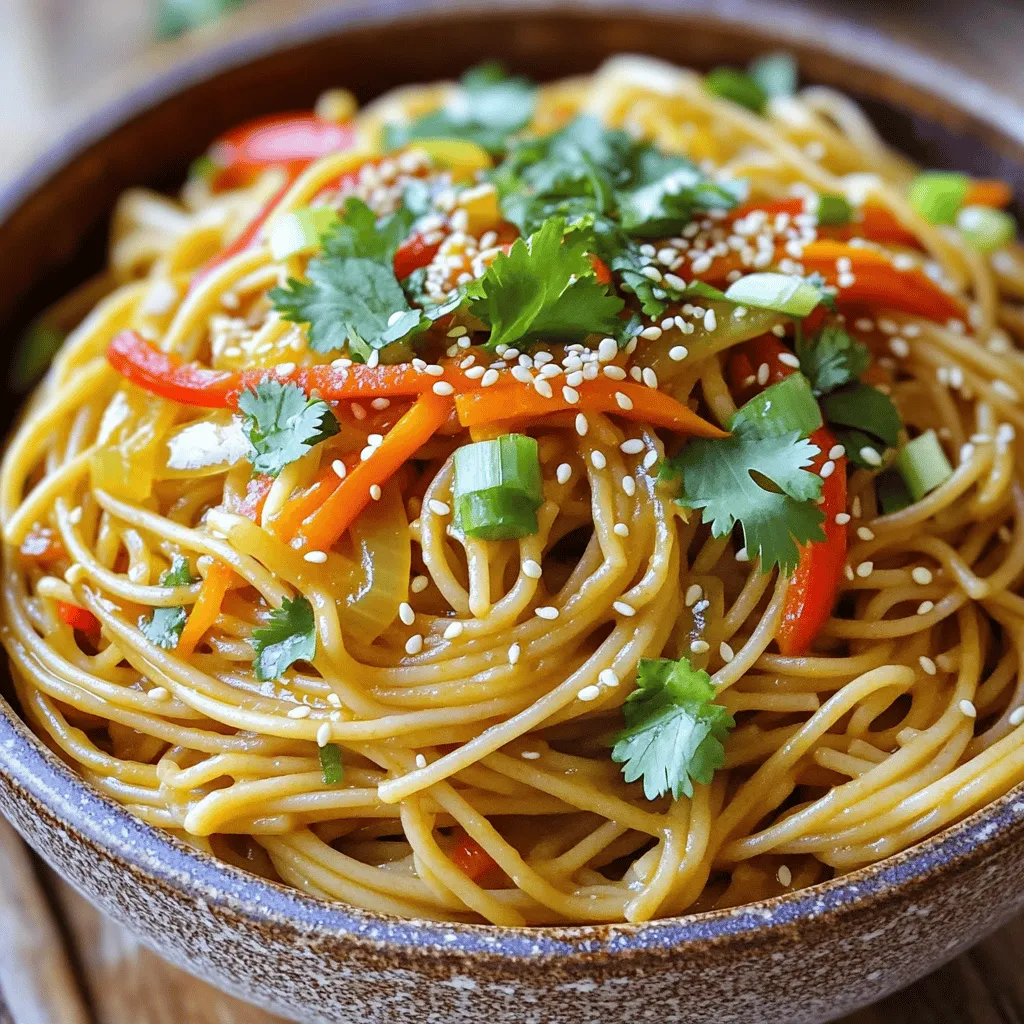 Spicy Sesame Noodles Flavorful and Simple Recipe