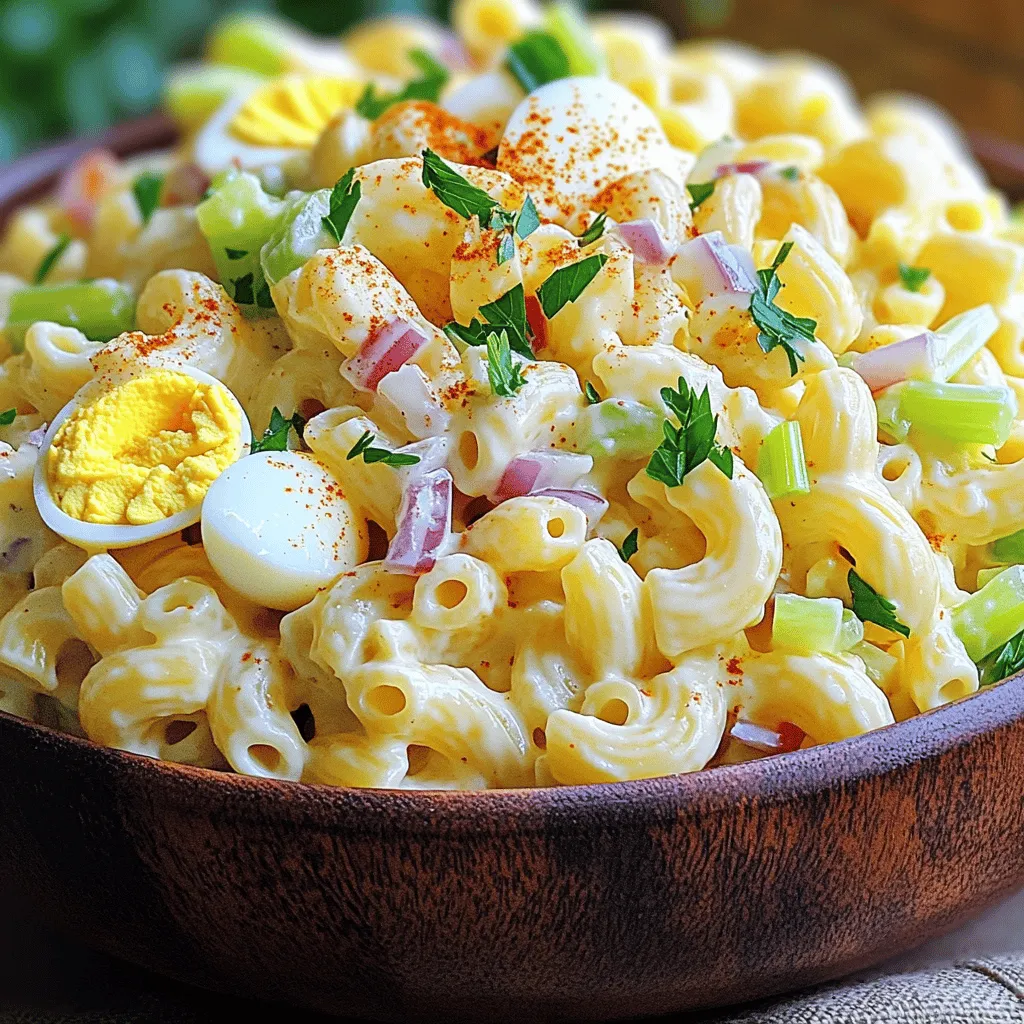 Classic Macaroni Salad Creamy and Flavorful Treat