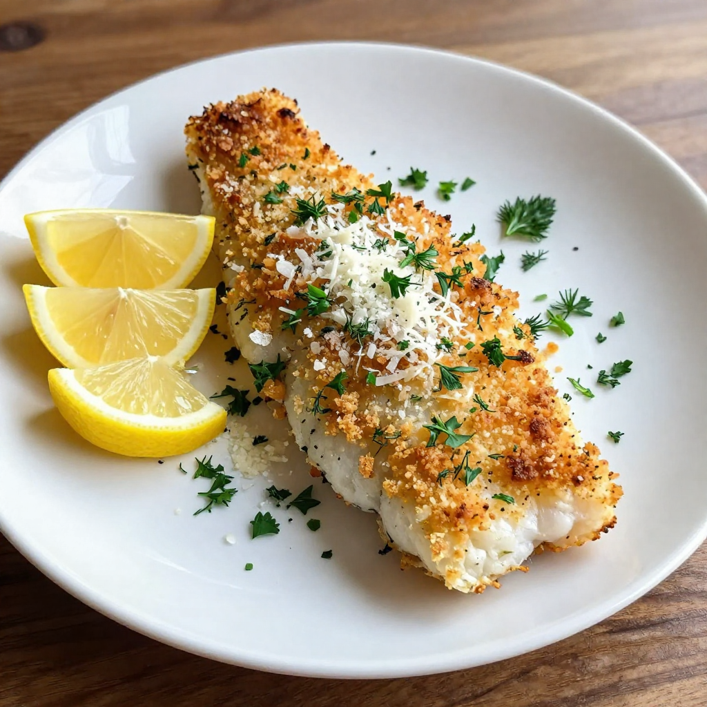 Parmesan Herb Crusted Cod Flavorful and Simple Meal