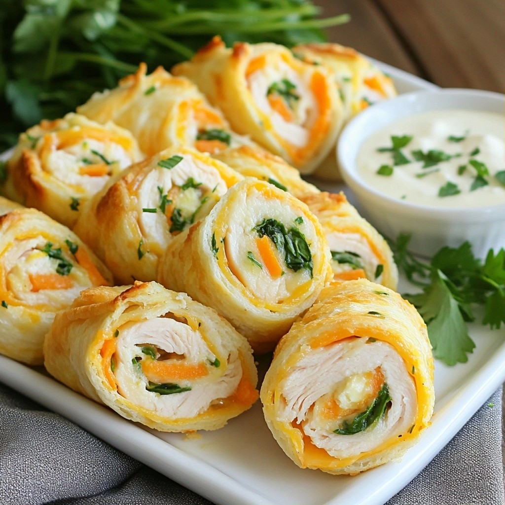 Crispy Kids Turkey and Cheese Pinwheels Delight