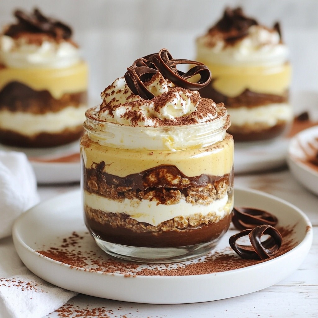 Tiramisu Overnight Oats Creamy and Flavorful Delight