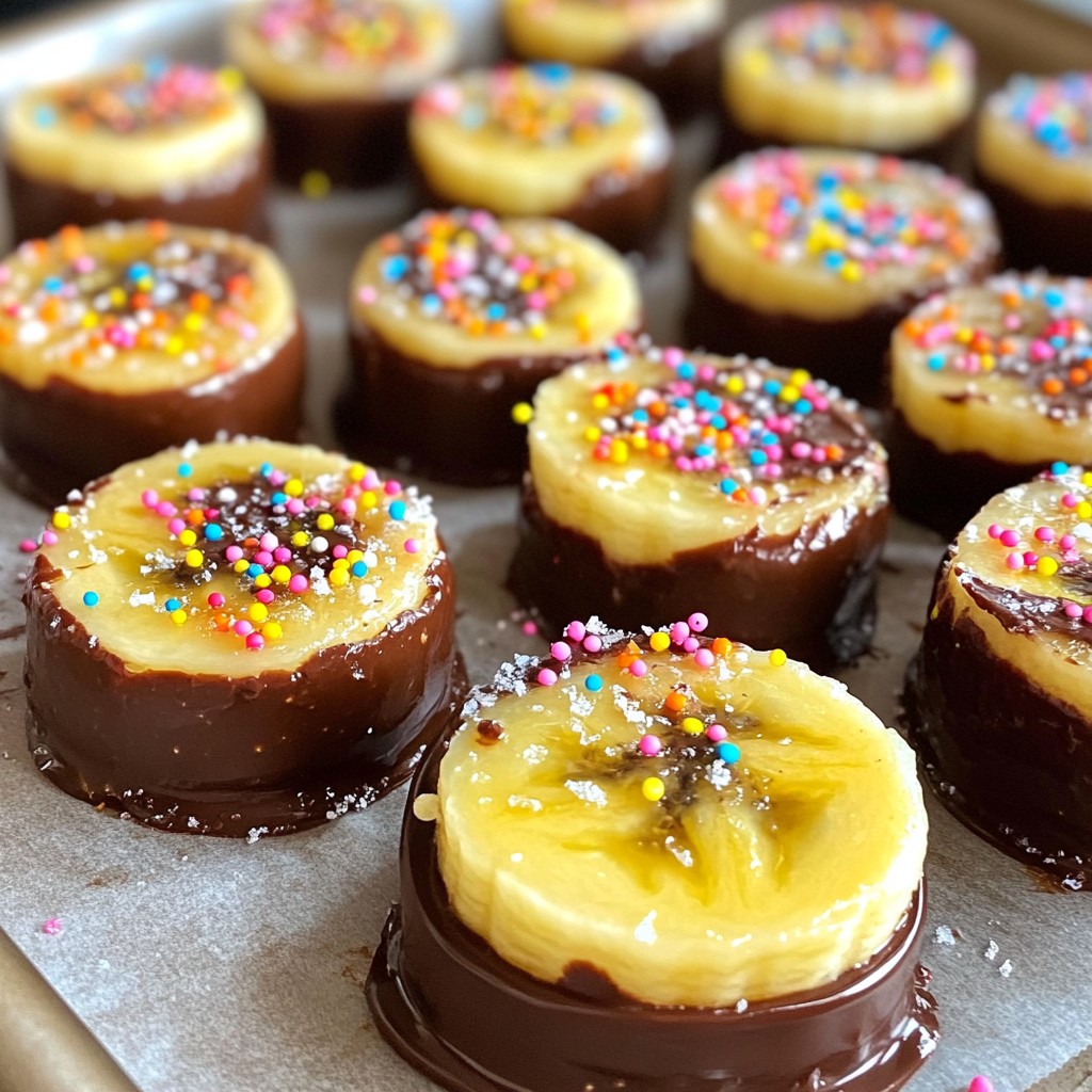 Sweet Kids-Friendly Chocolate Banana Bites Delight