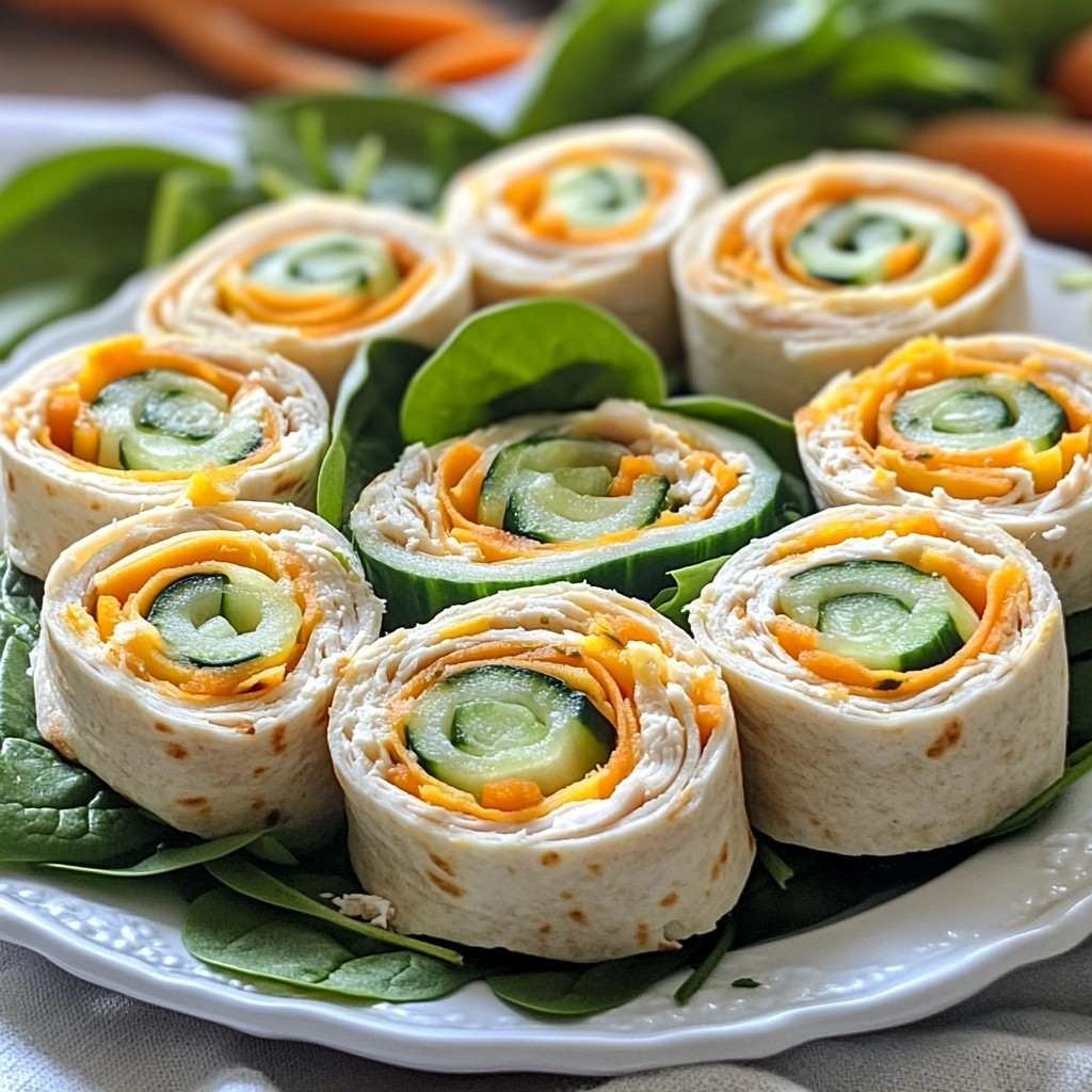 Nutritious Kids Turkey and Cheese Pinwheel Wraps