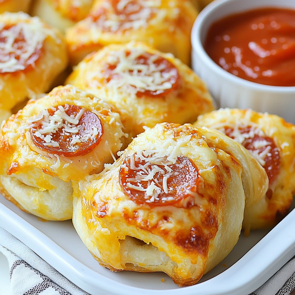 Cheesy Kids Pepperoni Pizza Rolls Easy and Fun Snack