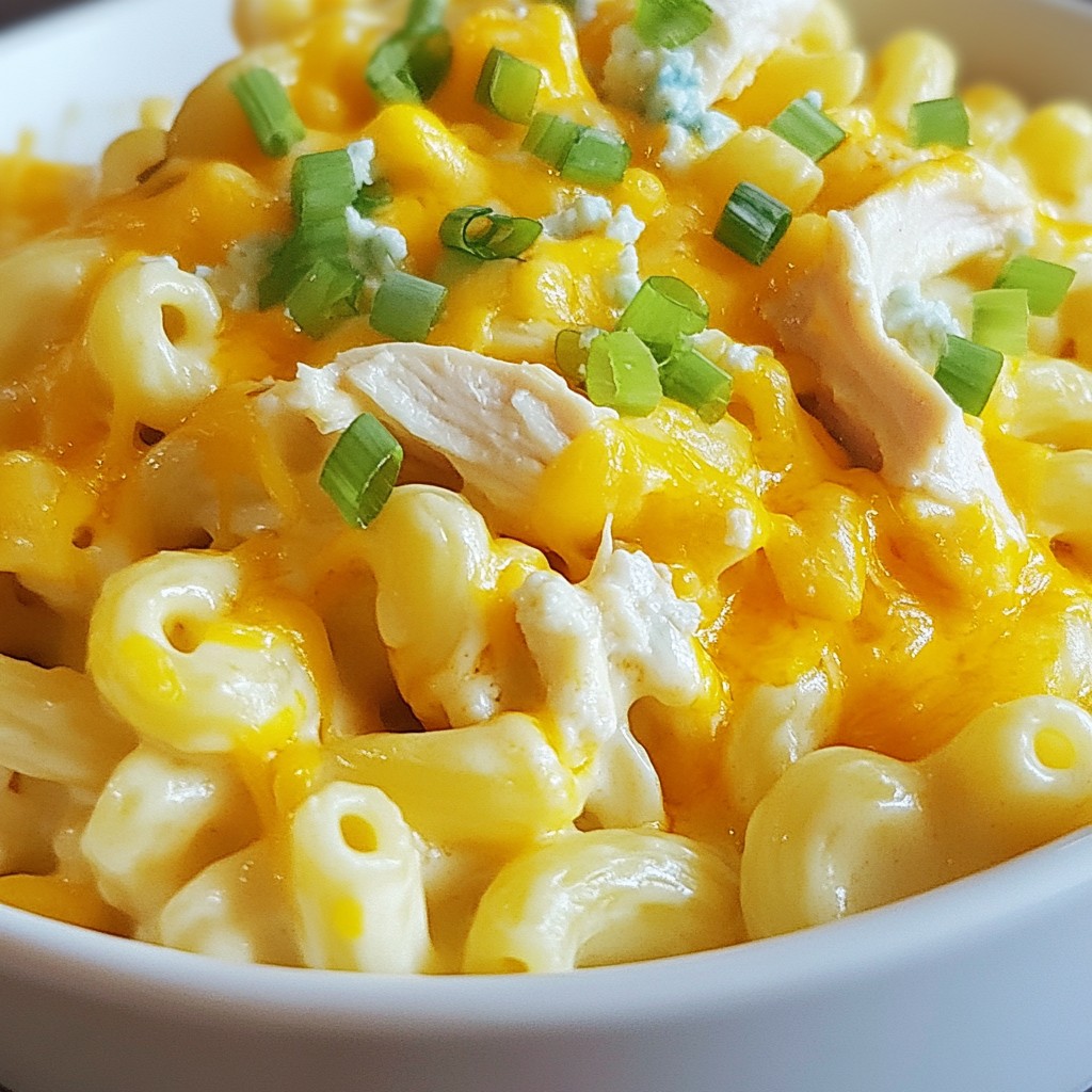 Buffalo Chicken Mac & Cheese Bold and Creamy Recipe