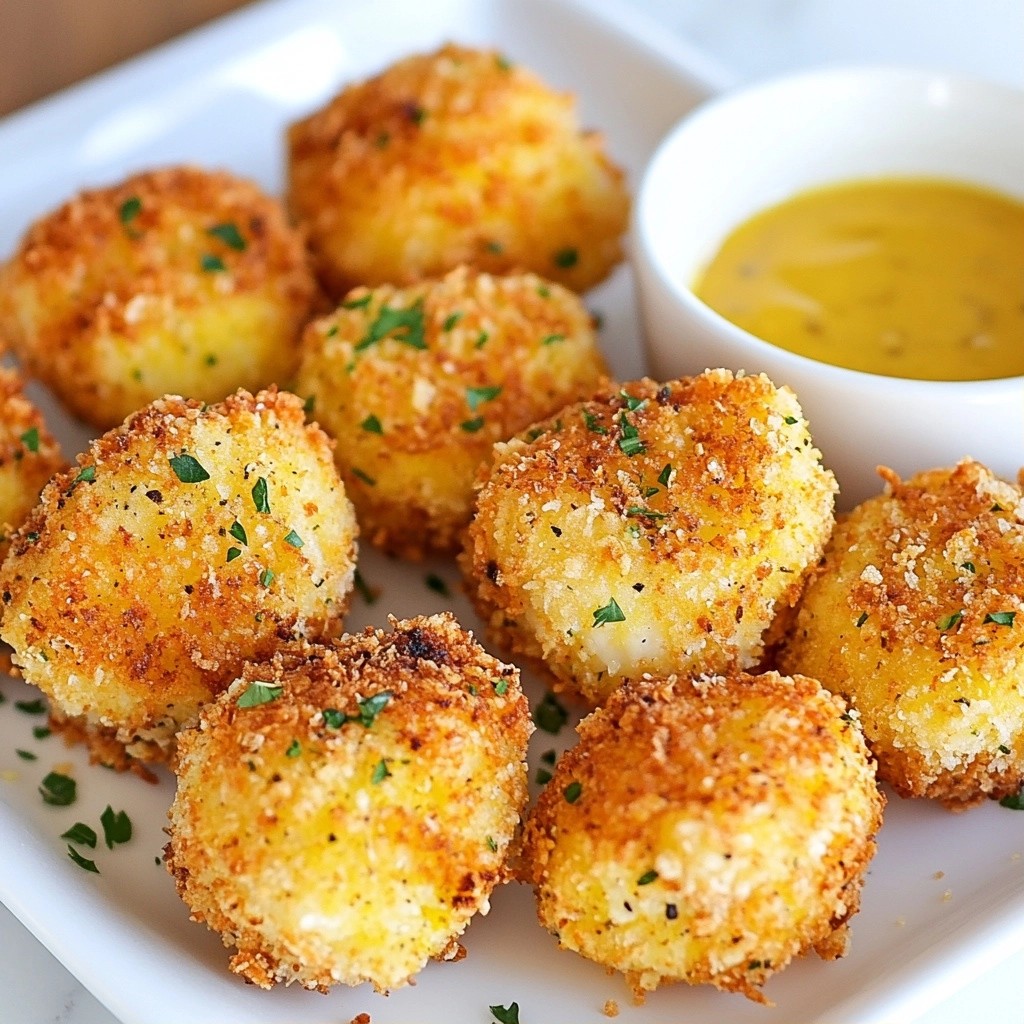 Crispy Kid-Friendly Garlic Herb Chicken Bites Recipe