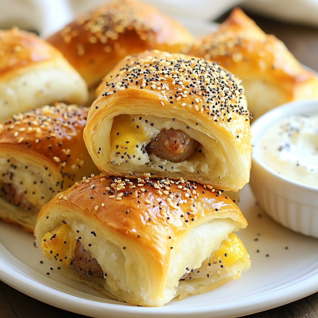 Everything Bagel Pigs in a Blanket Recipe Treat