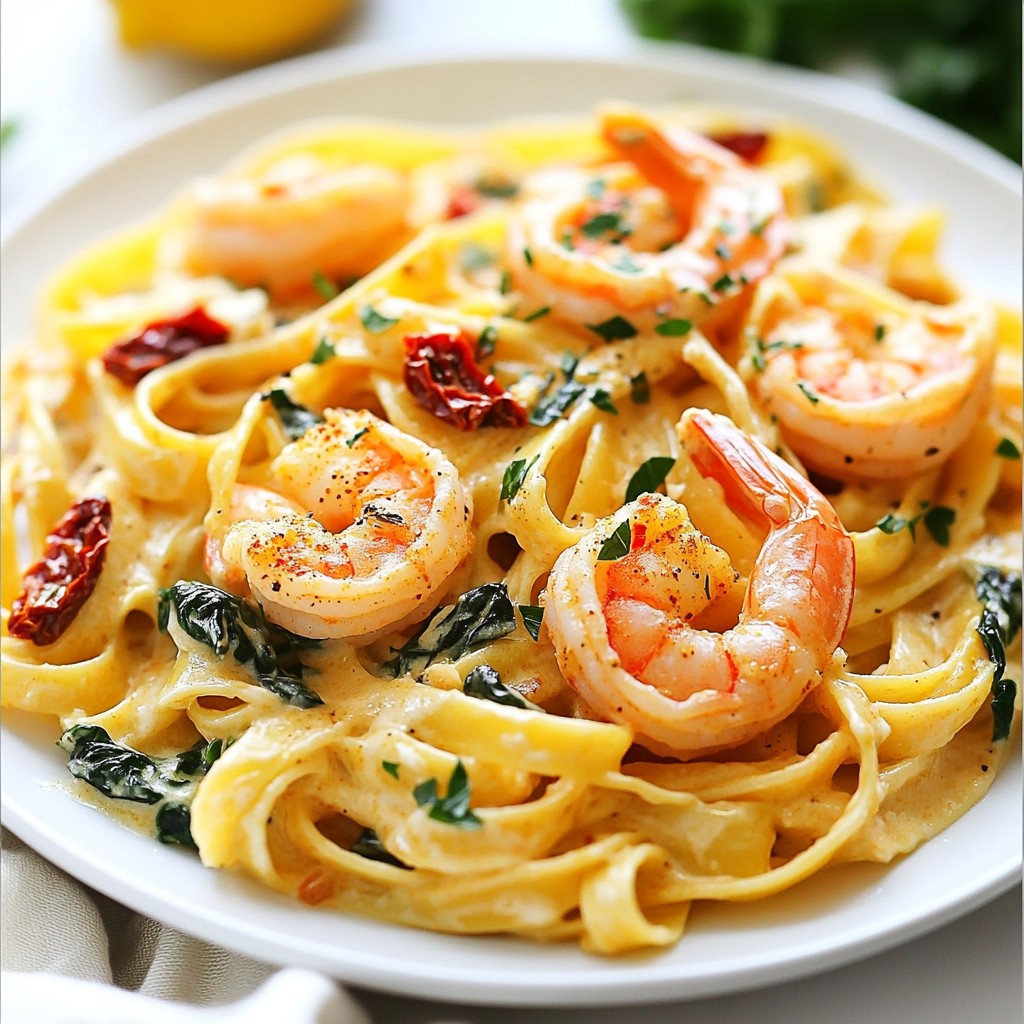 Cajun Shrimp Alfredo Pasta Flavorful Comfort Meal
