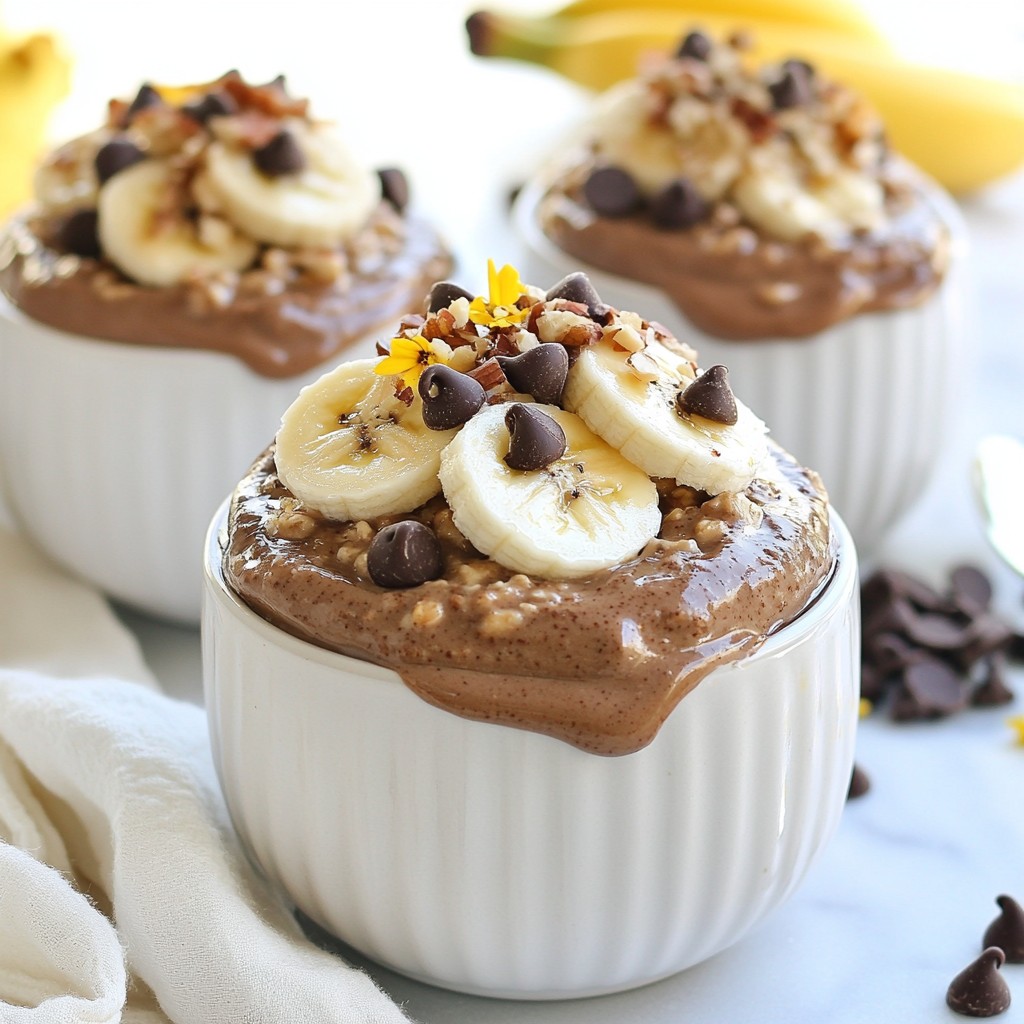 Chocolate Peanut Butter Overnight Oats Simple Recipe