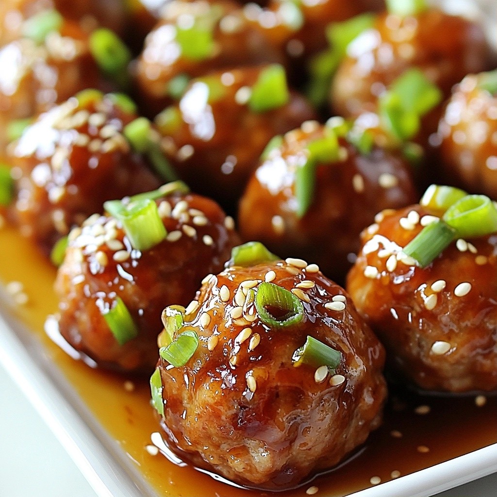 Flavorful Kid-Friendly Honey Garlic Meatballs Recipe