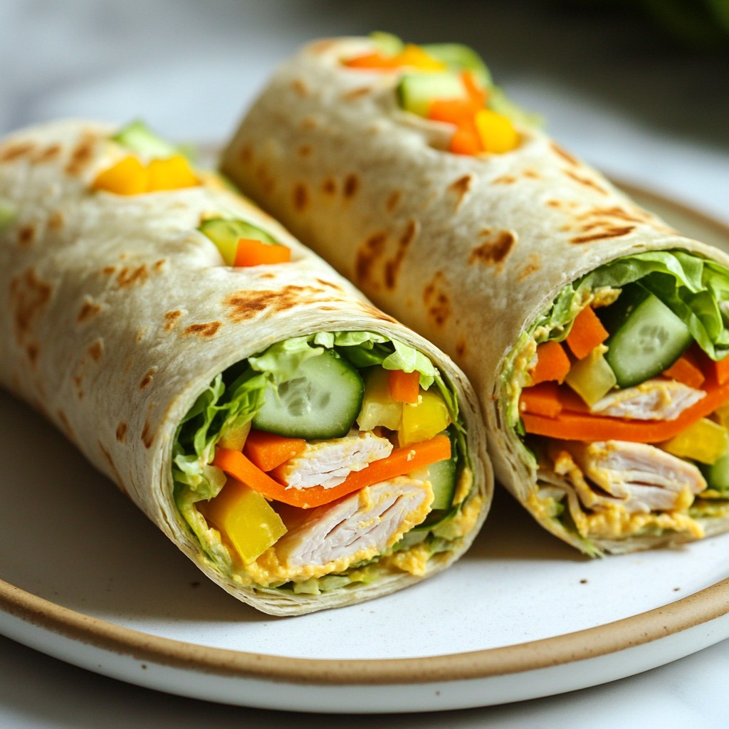 Easy Kids-Friendly Turkey Wraps Quick and Tasty Recipe