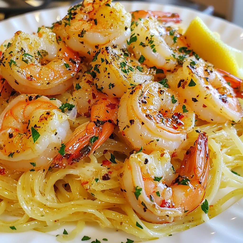 Garlic Butter Shrimp Scampi Easy and Flavorful Dish