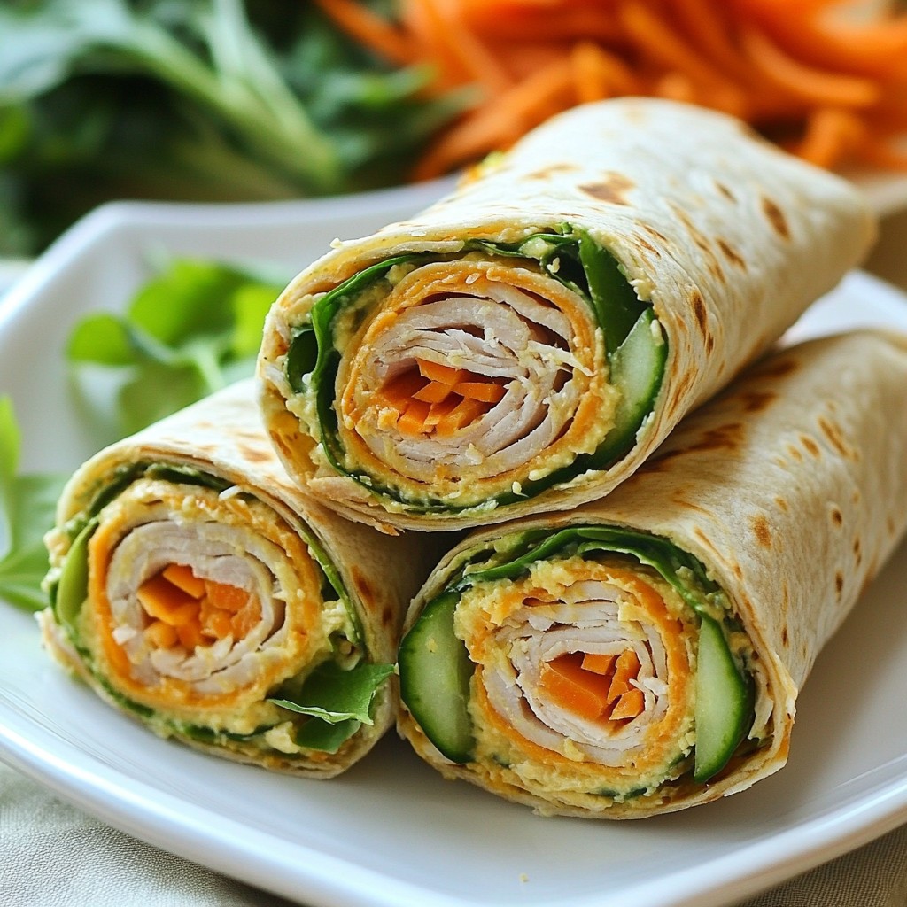 Wholesome Kid-Friendly Turkey Veggie Wraps Recipe