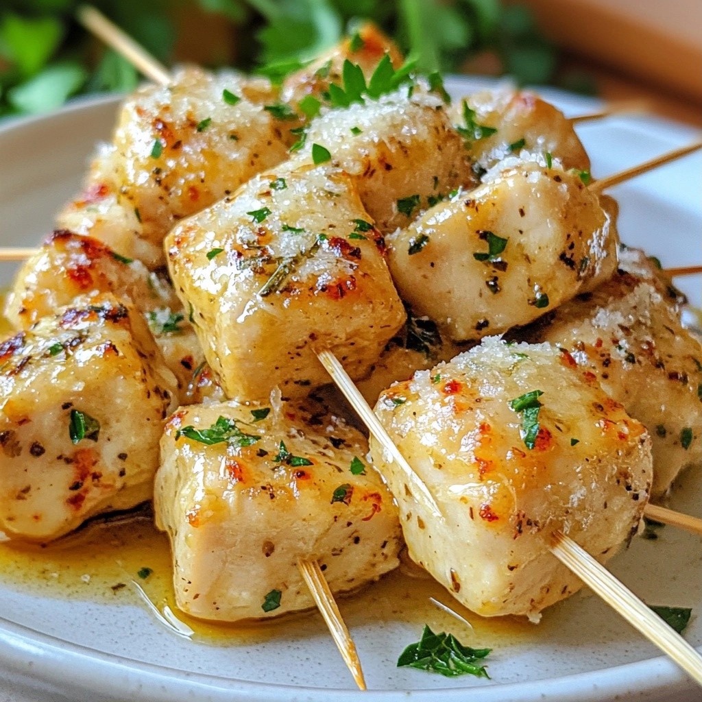 Savory Picky Eater Garlic Herb Chicken Bites Recipe