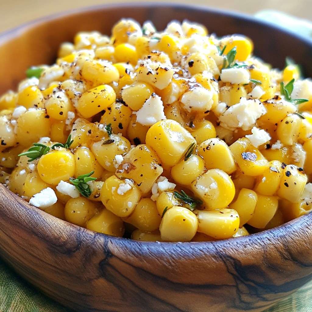 Honey Butter Skillet Corn Quick and Tasty Side Dish