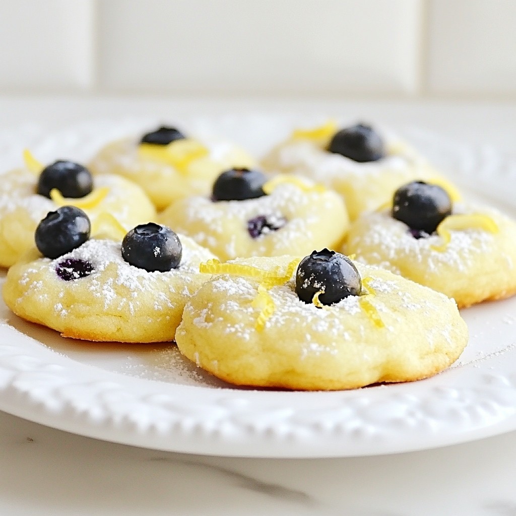 Blueberry Lemon Ricotta Cookies Delightful and Easy