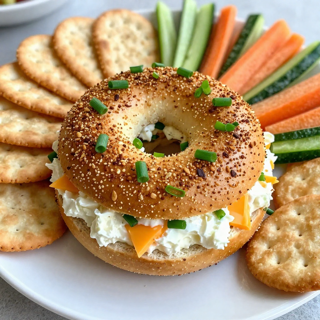 Everything Bagel Cheese Ball Tasty Party Delight