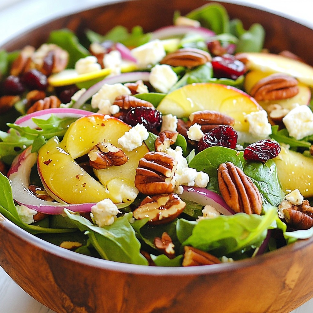 Harvest Apple Pecan Salad Fresh and Flavorful Delight