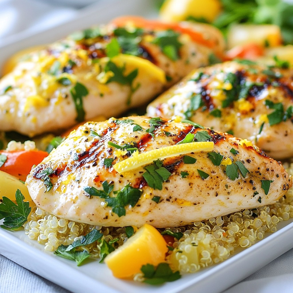 Juicy Kid-Friendly Lemon Herb Chicken Breasts Recipe